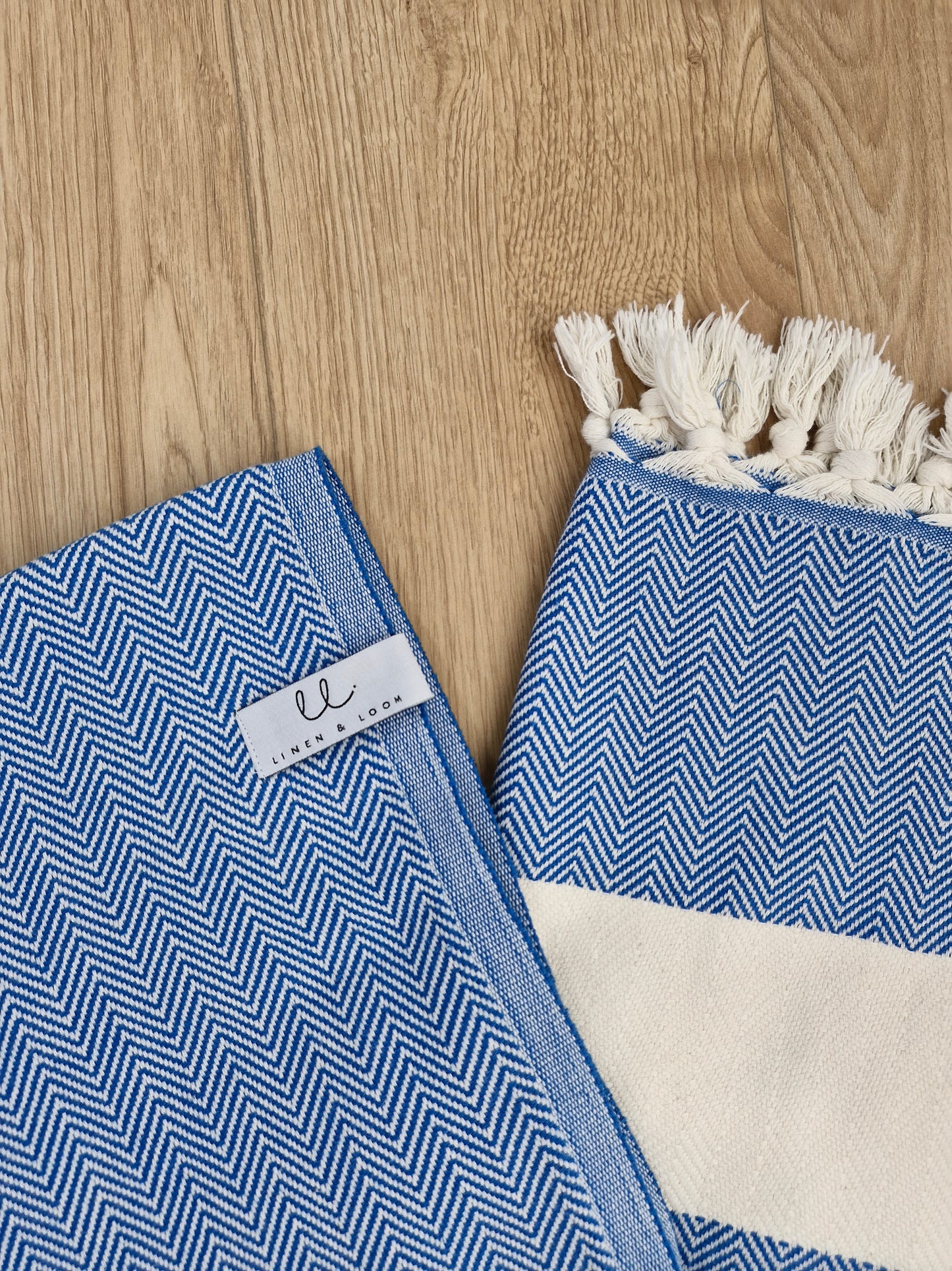 Philadelphia Sea Blue Turkish Towel