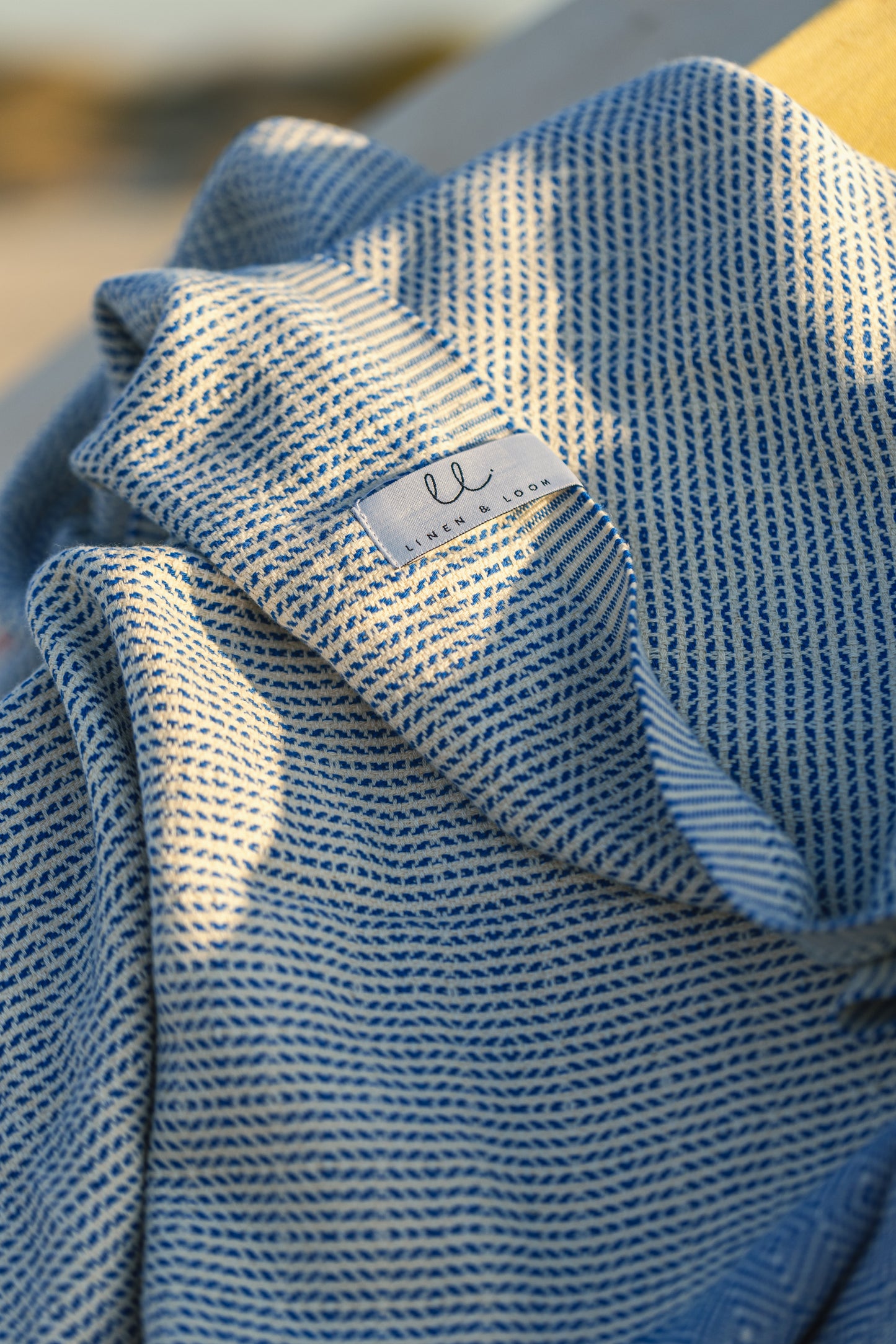 Patara Sea Blue Turkish Towel