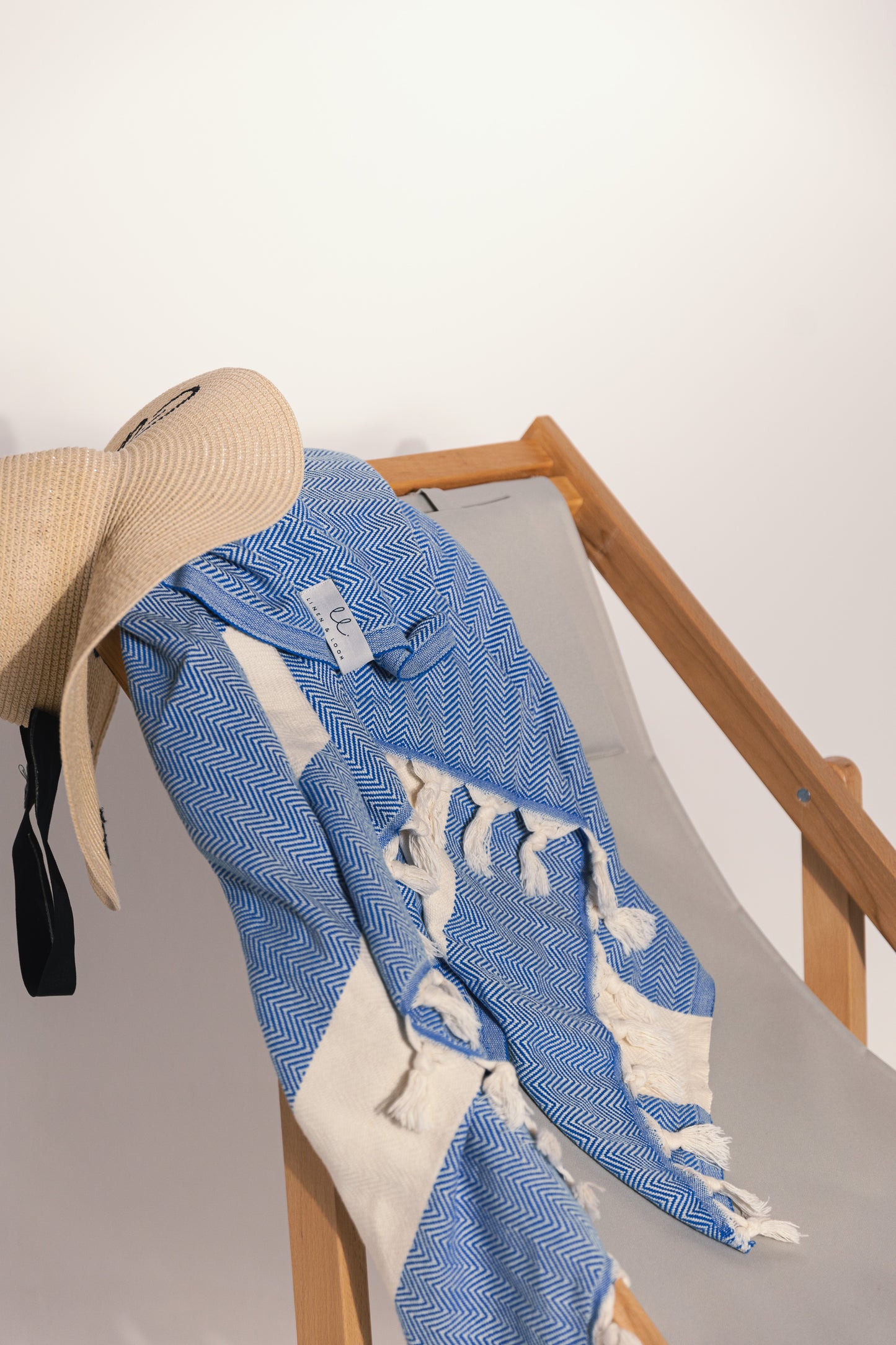 Philadelphia Sea Blue Turkish Towel