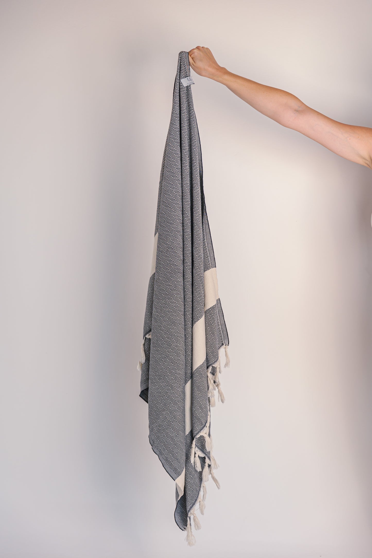 Philadelphia Midnight Black Turkish Towel