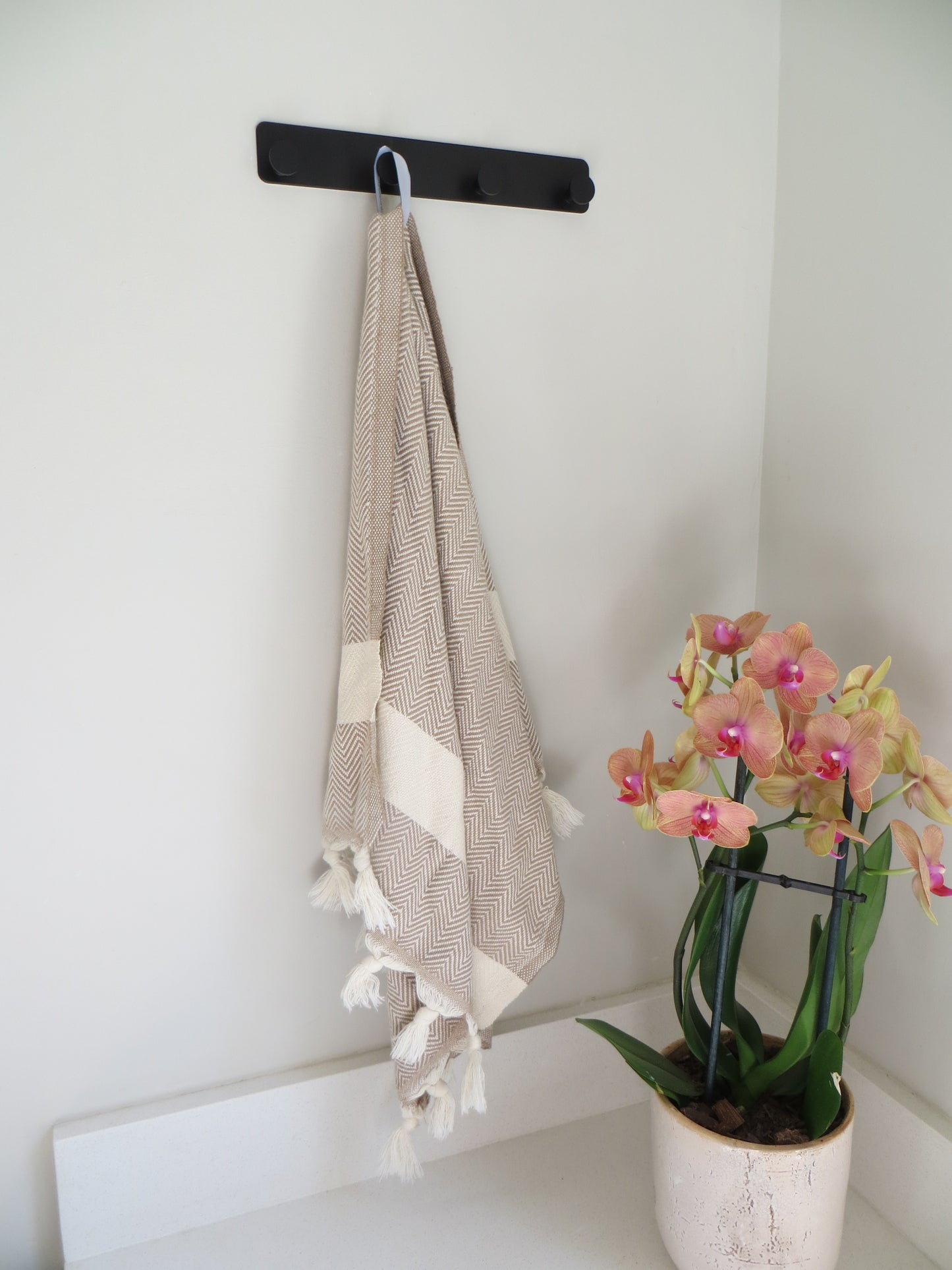 Philadelphia Desert Beige Turkish Kitchen Towel