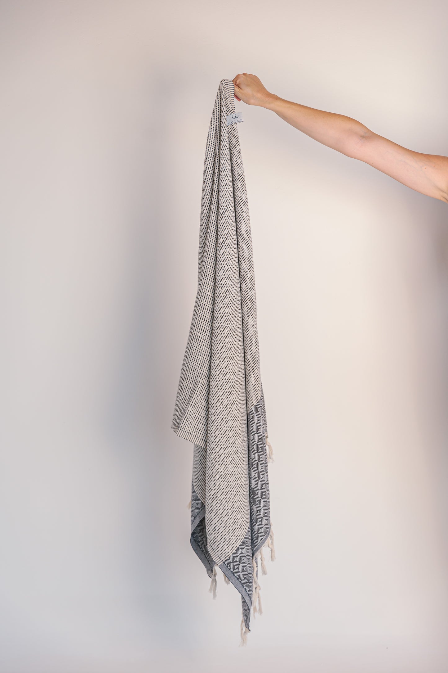 Patara Moonlight Grey Turkish Towel